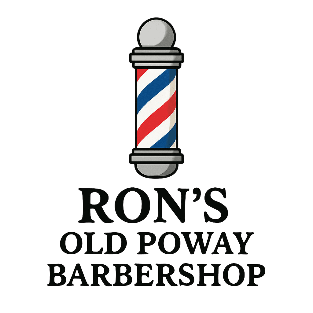 Rons Old Poway Barbershop Logo